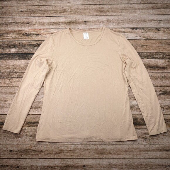 O Thread & Co. Women's Size XXL Long Sleeve Stretch Base Layer T Shirt #1234 - Picture 1 of 6
